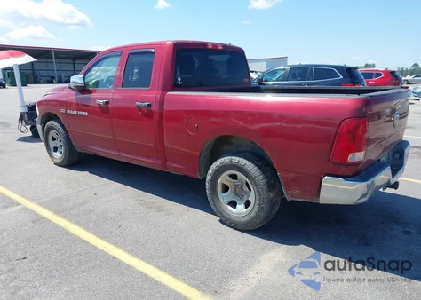 2012 Ram 1500 St из США, поврежденный, VIN 1C6RD6FT3CS126059